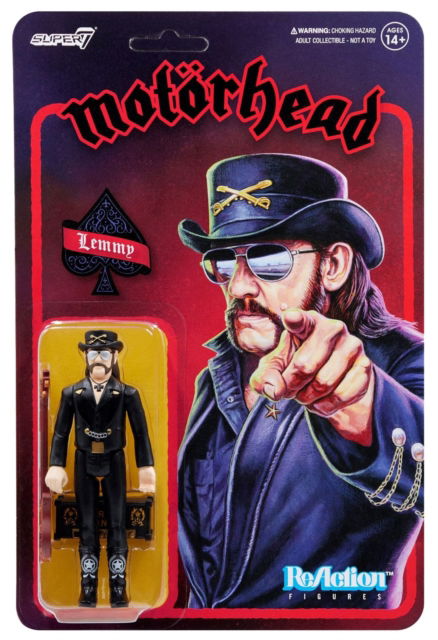 Cover for Motörhead · Motorhead Lemmy Modern Cowboy Reaction Figure (MERCH) (2025)