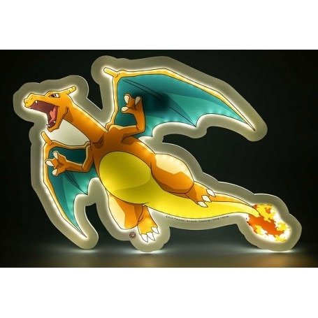 Pokémon LED Wandleuchte Glurak 30 cm - Teknofun - Merchandise -  - 3760158113737 - 12. Juli 2023