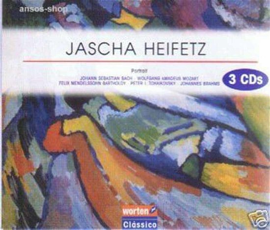Cover for Heifetz Jascha · Jascha Heifetz (3cd): Concert for Violin and Orchestra (CD)