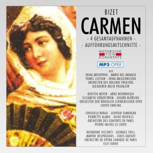 Carmen-mp 3 Oper - Bizet - Musik - CANTUS LINE - 4032250124737 - 30. november 2009