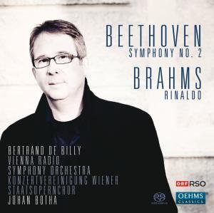 Symphony No.2/rinaldo - Beethoven / Brahms - Musiikki - OEHMS - 4260034866737 - maanantai 20. elokuuta 2012
