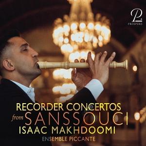 Cover for Isaac Makhdoomi · Bach, Graun &amp; Quantz: Flute Concertos From Sanssouci (CD) (2025)