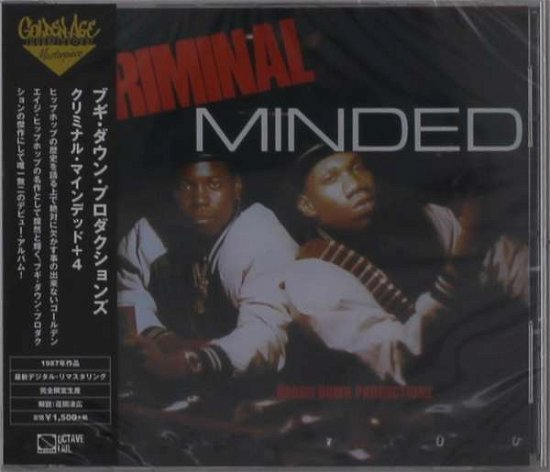 Cover for Boogie Down Productions · Criminal Minded +4 &lt;limited&gt; (CD) [Japan Import edition] (2018)