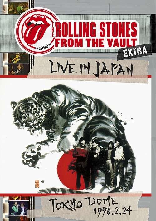 Cover for The Rolling Stones · From Volt Estra: Live In Japan Tokyo Dome 1990 / 2 / 24 (Limited / 2Cd / Dvd / Booklet) (DVD) [Limited edition] (2017)