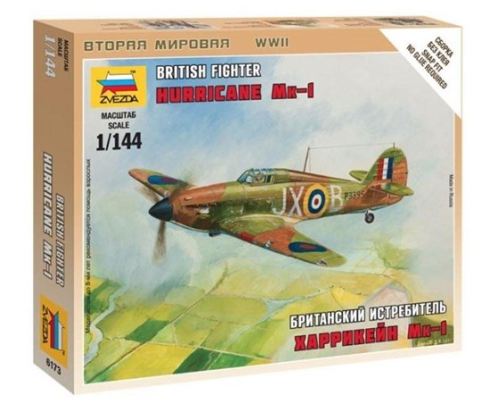 Zvezda · 1/144 British Fighter Hurricane Mk-1 (Toys)