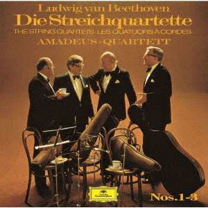 Cover for Amadeus Quartet · Beethoven: String Quartets Nos.1 - 3 (CD) (2020)