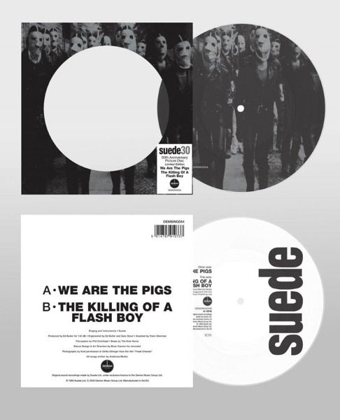 Cover for Suede · We Are The Pigs / The Killing Of A Flash Boy (LP) (2024)