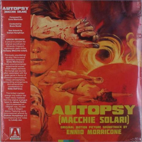 Cover for Morricone Ennio / Autopsy (Macchie Solari) · Original Motion Picture Soundtrack (LP) [Coloured, High quality, Limited edition] (2018)