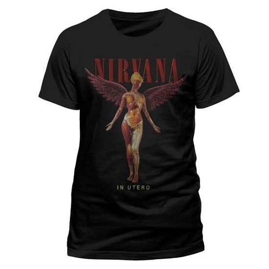 Cover for NIRVANA · Nirvana: In Utero (T-Shirt Unisex Tg. S) (Klær) [size S]