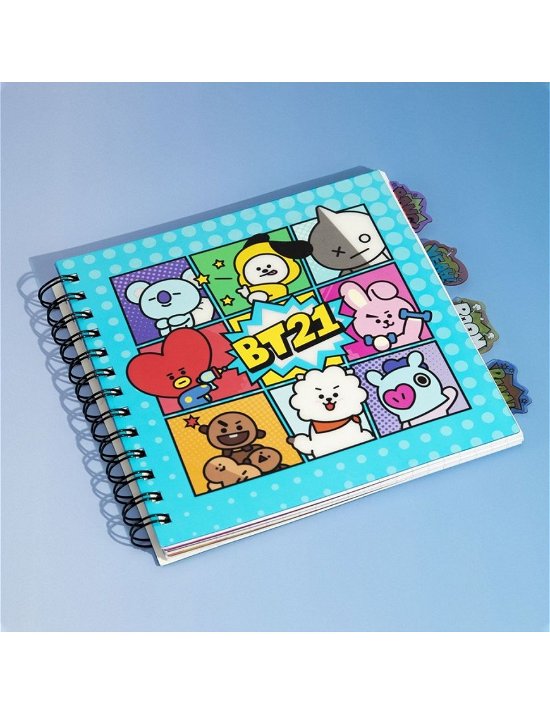 Cover for Bt21 · BT21 Notebook With Dividers CDU 12 (MERCH) (2020)
