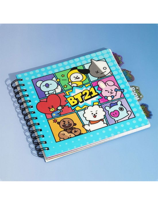 BT21 Notebook With Dividers CDU 12 - Bt21 - Merchandise - BT21 - 5055964739737 - 7 februari 2020