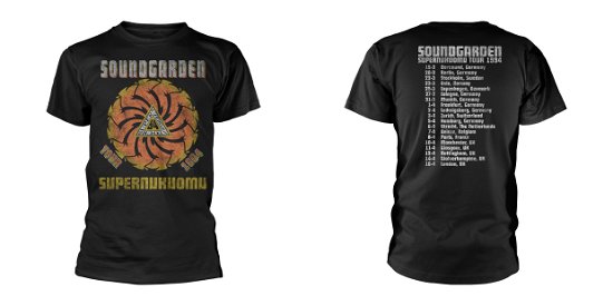 Soundgarden Unisex T-Shirt: Superunknown Tour '94 (Back Print) - Soundgarden - Produtos - PHD - 5056012011737 - 24 de julho de 2017