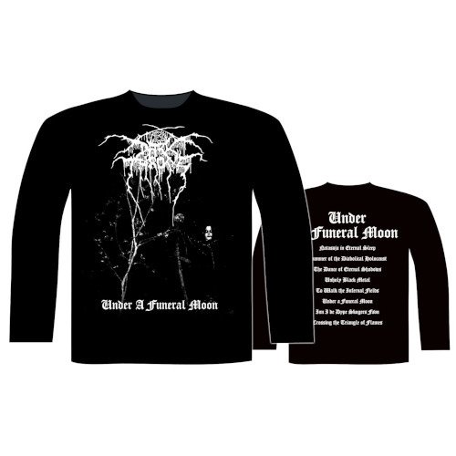 Cover for Darkthrone · L/S Under A Funeral Moon (T-shirt) [size XL] (2020)