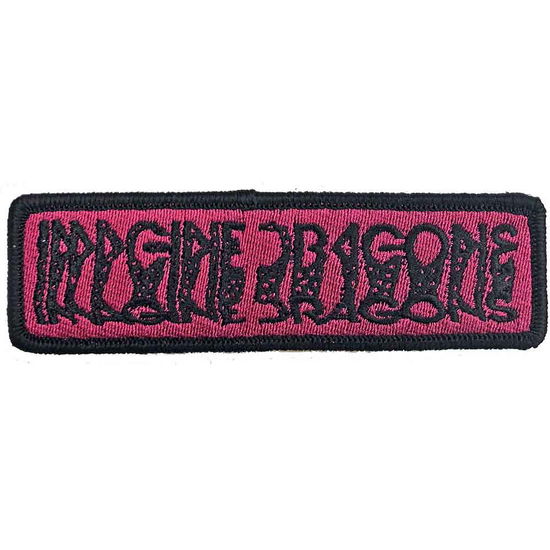 Imagine Dragons Standard Woven Patch: Blurred Logo - Imagine Dragons - Koopwaar -  - 5056368633737 - 