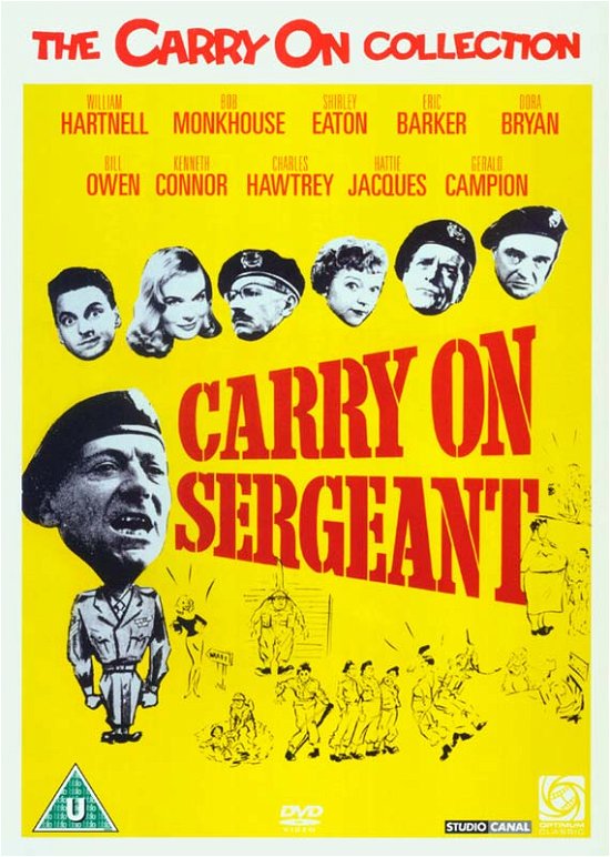 Cover for Gerald Thomas · Carry On Sergeant (DVD) (2007)