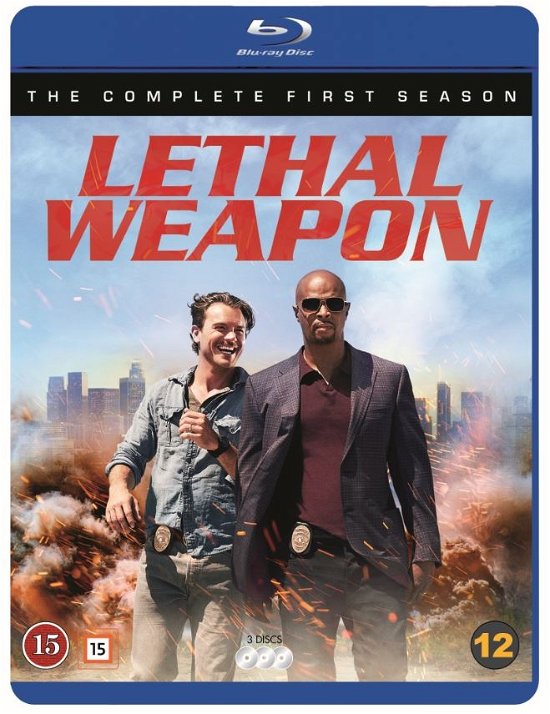 Cover for Lethal Weapon · Lethal Weapon - The Complete First Season (Blu-Ray) (2017)