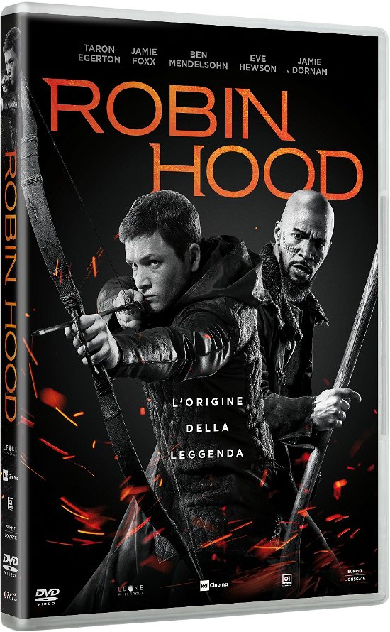 Cover for F. Murray Abraham,taron Egerton,jamie Foxx,ben Mendelsohn · Robin Hood - L'origine Della Leggenda (DVD) (2019)