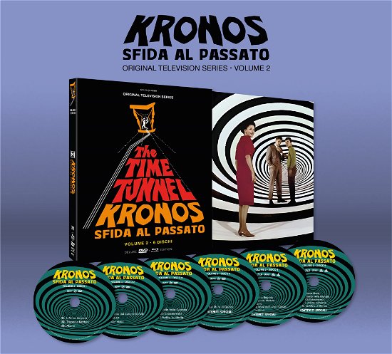 Cover for Robert Colbertjames Darren · Kronos - Sfida Al Passato 02 (Deluxe Edition) (4 Dvd2 Blu-Ray) (DVD) [Deluxe edition] (2023)