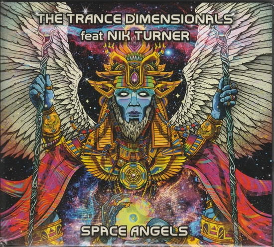 Cover for The Trance Dimensionals &amp; Nik Turner · Space Angels (CD) (2025)
