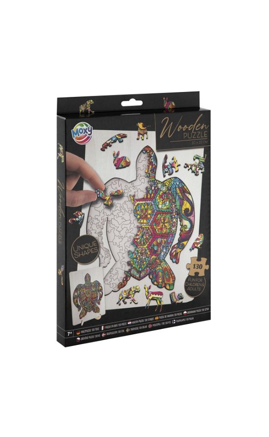 Cover for Creative Craft Group · Houten Legpuzzel Schildpad 130st. (Toys)
