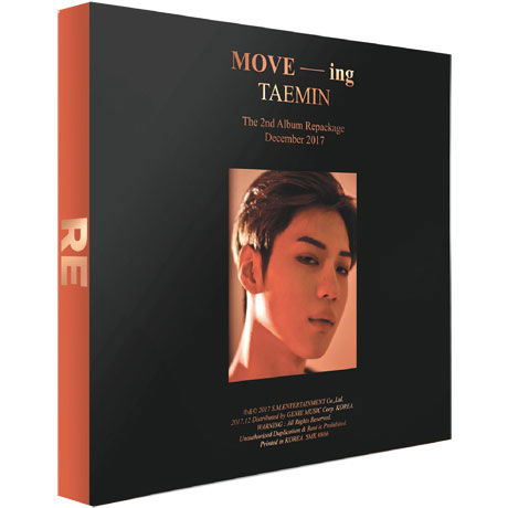 Move-ing - Taemin - Musik - SM ENTERTAINMENT - 8809269508737 - 22. Dezember 2017