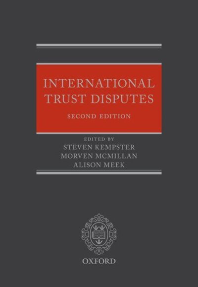 International Trust Disputes -  - Bøger - Oxford University Press - 9780198832737 - 11. marts 2020