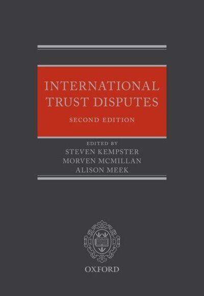 Cover for International Trust Disputes (Hardcover Book) [2 Revised edition] (2020)