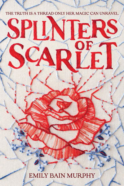 Cover for Emily Bain Murphy · Splinters of Scarlet (Inbunden Bok) (2020)