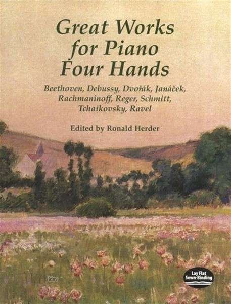 Cover for Ludwig Van Beethoven · Great Works for Piano Four Hands (Paperback Book) (2012)