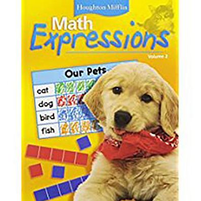 Math Expressions Student Activity Book, Volume 2 Grade K 2006 - Math - Książki - Brand: HOUGHTON MIFFLIN - 9780618509737 - 1 grudnia 2005