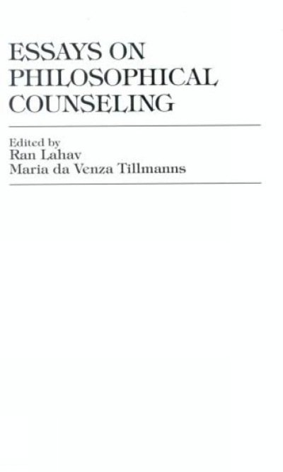 Cover for Ran Lahav · Essays on Philosophical Counseling (Gebundenes Buch) (1995)