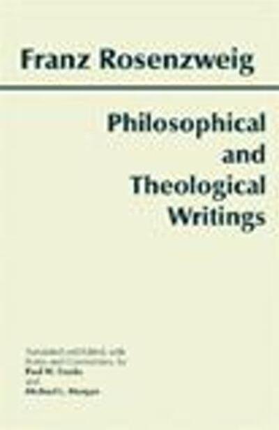 Cover for Franz Rosenzweig · Philosophical and Theological Writings (Gebundenes Buch) (2000)
