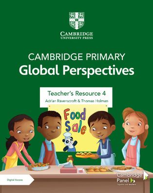 Cover for Adrian Ravenscroft · Cambridge Primary Global Perspectives Teacher's Resource 4 with Digital Access (Paperback Book) (2022)