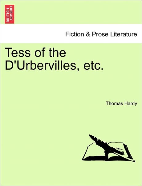 Cover for Hardy, Thomas, Defendant · Tess of the D'urbervilles, Etc. (Paperback Book) (2011)