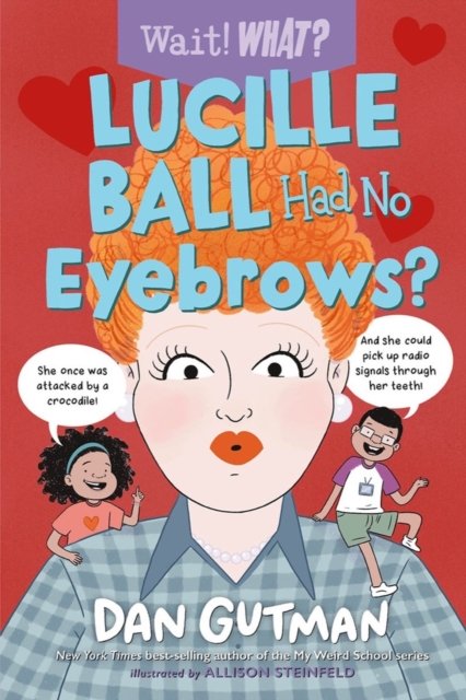 Cover for Dan Gutman · Lucille Ball Had No Eyebrows? - Wait! What? (Paperback Book) (2023)