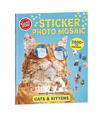 Cover for Editors of Klutz · Sticker Photo Mosaics: Cats &amp; Kittens (Klutz) - Klutz (Bog) (2022)