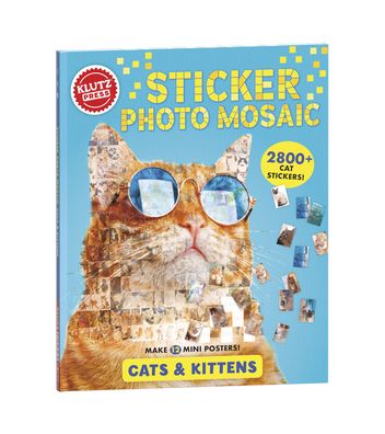 Sticker Photo Mosaics: Cats & Kittens (Klutz) - Klutz - Editors of Klutz - Bøger - Scholastic US - 9781338792737 - 3. februar 2022