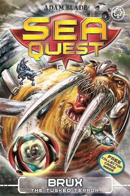 Sea Quest: Brux the Tusked Terror: Book 18 - Sea Quest - Adam Blade - Bøger - Hachette Children's Group - 9781408334737 - 6. august 2019
