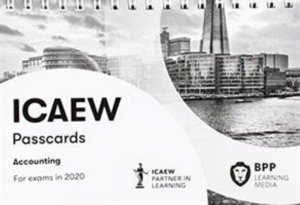 ICAEW Accounting: Passcards - BPP Learning Media - Kirjat - BPP Learning Media - 9781509781737 - keskiviikko 28. elokuuta 2019