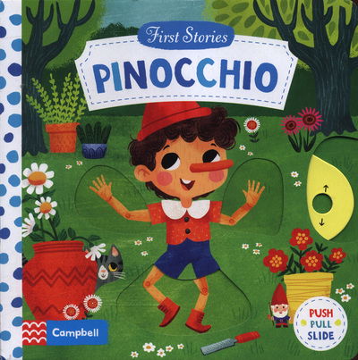 Cover for Miriam Bos · Pinocchio - First Stories (Board book) [Open Market edition] (2018)