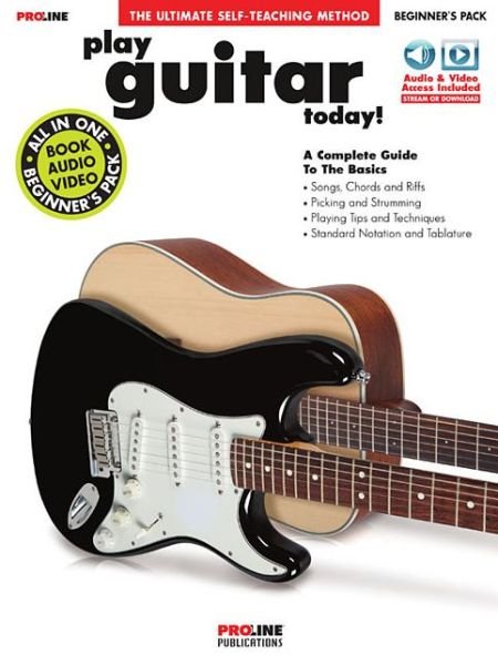 Cover for Hal Leonard Corp. · Play Guitar Today Beginner&amp;apos; s Pack Book / audio &amp; Video Online - Proline Custom Version (Bok) (2019)