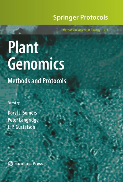 Cover for Daryl J Somers · Plant Genomics: Methods and Protocols - Methods in Molecular Biology (Paperback Book) [Softcover reprint of hardcover 1st ed. 2009 edition] (2011)