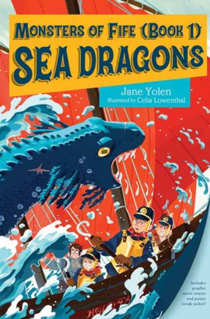 Cover for Jane Yolen · Monsters of Fife: Sea Dragons (Gebundenes Buch) (2025)