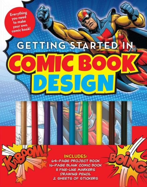 Cover for Editors of Thunder Bay Press · Getting Started in Comic Book Design - Design Studio (Book) (2019)