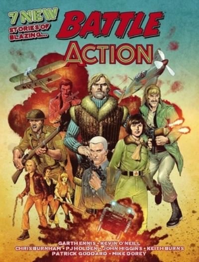 Cover for Garth Ennis · Battle Action: New War Comics by Garth Ennis - Battle Action (Gebundenes Buch) (2022)