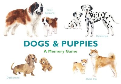 Cover for Emma Aguado · Dogs &amp; Puppies: A Memory Game (Lernkarteikarten) (2019)