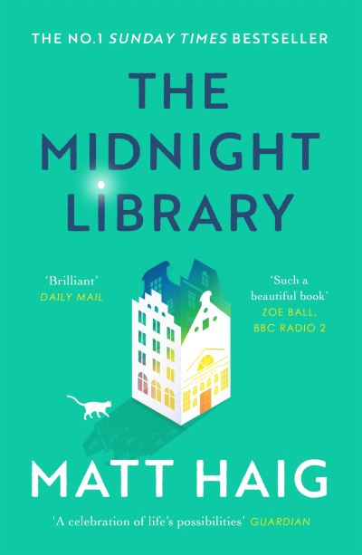 Cover for Matt Haig · The Midnight Library (Pocketbok) [Main edition] (2021)