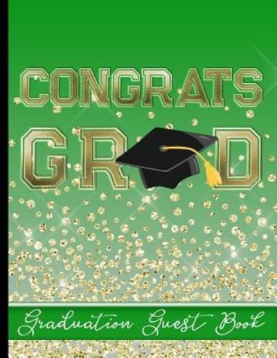 Cover for Hj Designs · Congrats Grad - Graduation Guest Book (Paperback Bog) (2019)