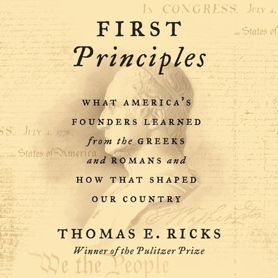 Cover for Thomas E. Ricks · First Principles (CD) (2020)