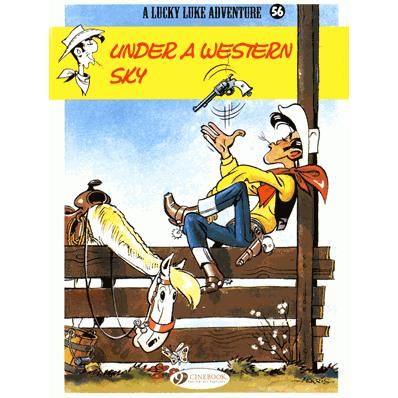 Lucky Luke 56 - Under a Western Sky - Morris - Livres - Cinebook Ltd - 9781849182737 - 31 décembre 2015